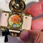 Betsey Johnson NWT  Camera pendant necklace holds photo Photo 1