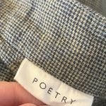 Poetry  100% Linen Green Lightweight Casual Pants Size 12 Photo 3