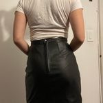 wilson's leather Black Leather Skirt Photo 1