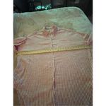 Holding Horses Anthropologie Holding Horse Oversize Button Down Blouse Red White Stripes M/L Photo 11