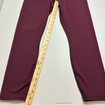 prAna  Mindset Classic High Rise 7/8 Leggings In Fig UPF 50 Size Large Photo 7