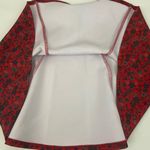 Hollister Red Floral Skater Skirt Photo 2