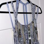 Mac Duggal NWT Halter Neck Embellished Detailed Back Gown - Indigo - 93981 Photo 3