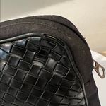 Bottega Veneta Black Intrecciato Clutch Bag / Makeup Case - piping breakthrough Photo 5