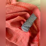 Sharagano  Coral Linen Blouse Photo 8