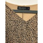 Milkarose Ladies Midi Casual Leopard Print Casual Short Sleeve Dress SZ Small Photo 6