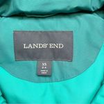 Lands' End Land’s End Down Puffer Vest in‎ Teal blue/green, Zipper Front, Size XS Photo 2