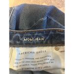 American Eagle  mom jeans size 2 medium wash distressed stretch denim Photo 3