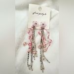 Free People  Willow Dangles - Blush Photo 4