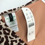 J.Crew Womens Cross Back French Bikini Swim Top Leopard Print Brown 3X Photo 3