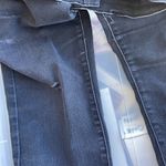 Style & Co . black denim, distressed, jeans, slim leg, 8 petite short Photo 3