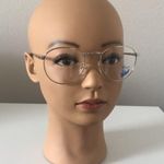 🆕 Antique Gold Retro eyeglasses by Riccione💥 Photo 2