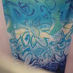 Grass Collection Grass M Turquoise Sapphire Halter Maxi Dress Photo 5