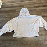 American Eagle  Light Purple Velour Hooded Sweatshirt Photo 4