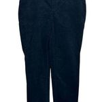 J. Jill Black Pinwale Corduroy Straight Leg Pull On Pants Womens XL Classiccore Photo 0