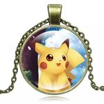 Pokémon Bronze Chain Pokemon Pikachu Necklace Photo 0