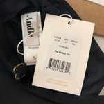 ANDIE  Swim The Riviera Bikini Top Removable Cups Scoop Neck Buckles Black S Photo 4