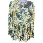 Torrid  NWT Green Textured Knit Surplice Puff‎ Sleeve Babydoll Top size 0X 12 Photo 3