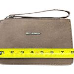 Montana West Taupe Faux Leather Wristlet Clutch Photo 6