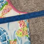 Ana Clare Reversible Dress Womens XXL Scallop Hem Ocean Sea Turtle Resort Wear Blue Photo 9