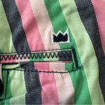 Crown & Ivy Caroline Striped Shorts NWT size 8 Pink Green Navy 5” Inseam Photo 9