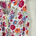 Anne Carson NWT Vibrant Colorful Floral Print Tank Top Size M Photo 6