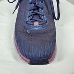 HOKA ONE ONE Clifton Sneaker Women 8.5 Purple Pink Running Athletic Active Shoe Photo 3