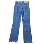 Levi's Ribcage Bootcut Jeans Medium Wash Button Fly Women's Size 30 High Rise Photo 1