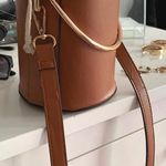 Cute Cognac Bucket Bag Tan Photo 0