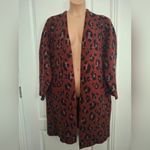 Torrid Sz 2 Leopard Print Open Front Cardigan Photo 1