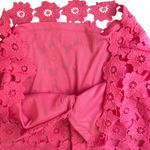 Umgee USA NWT Pink Floral Lace Mini Dress Short Sleeve Shirt Dress Womens Small Photo 5