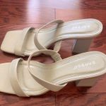 Bamboo  Mint Green Heels Photo 3