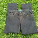 Ralph Lauren Women's Jeans Black Size 4 High Rise Gold Thread Photo 0