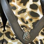 Tommy Bahama  pineapple Leopard Print wedge sandals Photo 5