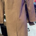 Boohoo  Classic Tan Double-Breasted Coat size Small made in Italy Photo 7