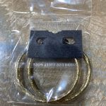 Stainless Steel Post Round BIG Chunky Tube Earrings Hypoallergenic 6C Gold Photo 2