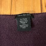 Calvin Klein Jeans Purple Sparkly Sweater Photo 2