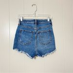 We The Free People Curvy High Rise Short Fray Hem Button Fly Womens Size 26 Photo 5