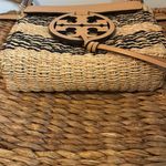 Tory Burch  Miller Rattan Leather Purse Photo 3