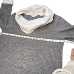 Pajamagram Womens Lounge Set Cowl Neck Long Sleeve Gray Cozy Sleepwear Size L Photo 4