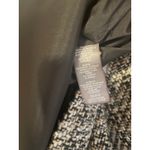 Karl Lagerfeld Paris Tweed Mini Skirt Black Beige Gold Accents Size‎ 12 Photo 10