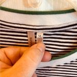 Banana Republic  Black and White Striped Long Sleeve Tee Photo 3