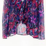 Free People  Nina Paisley Printed Blouse in Midnight Combo Size Small NWT Photo 3