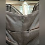 Nicole Miller Classic Timeless Black Silk Corset Bow Strapless Dress Size 6 S Photo 4