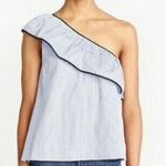 J.Crew One-Shoulder Ruffle Top NWT Photo 3