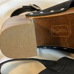Kork-Ease Korks 9M black Kristian leather platform wedge sandals buckle closure studded Photo 7