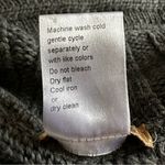 Cocogi Made in Italy Gray Knit Cowl Neck Poncho One Size | Wool Alpaca Blend Photo 5