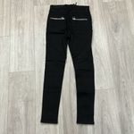 Rag and Bone  Black Lace Front Skinny Jeans Size 24 Photo 1
