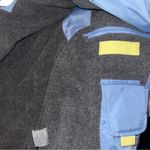 FOXLAND Alaska Polar Fox Protection Water Repellent down puffer blue jacket S‎ Photo 4