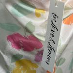 For Love & Lemons  Hazel Floral Satin Strapless Mini Dress Medium Photo 9